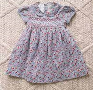 Baby Floral Dress Pattern